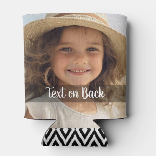 2 Foto's met uw eigen magnetisch thema Blikjeskoeler (Achterkant)