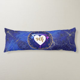 2 Foto's negende Jubileum Lapis Lazuli Lichaamskussen