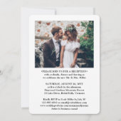 2 Foto's Niets bijzonders Alleen liefde Trouw Elop Kaart (Achterkant)