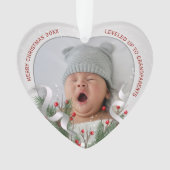 2 foto's Nieuwe Grootouders Zilver Lijst Ornament (voorkant)