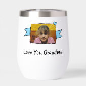 2 foto's oma liefde blauwe (Achterkant)