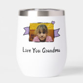 2 foto's oma liefde paars (Achterkant)