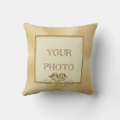 2 Foto's persoonlijke 50e Jubileum cadeaus Kussen (Achterkant)