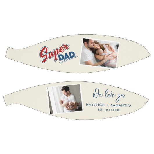 2 foto's Schattigee Vaderdag Custom Basketbal (Panelen)