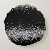 2 foto's toen en nu trouwjubileum rond kussen (Achterkant)