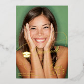 2 foto's van de 2023 aankondiging van het afstuder (Voorkant)