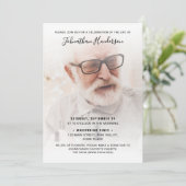 2-Foto's vieren: Life/Funeral/Memorial Kaart (Staand voorkant)