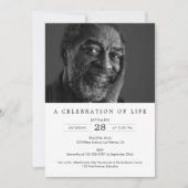 2-Foto's vieren: Life/Funeral/Memorial Kaart (Voorkant)