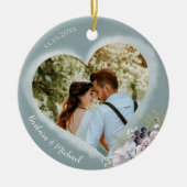 2 Fotosjabloon aangepast Keramisch Ornament (Voorkant)