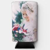 2 Fotosjabloon met dubbelzijdige dunne Koelbox Seltzer Blikjeskoeler (Voorkant)