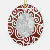 2 Fotosnoepriet Fancy siermiddel Keramisch Ornament (Links)