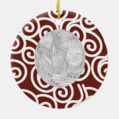 2 Fotosnoepriet Fancy siermiddel Keramisch Ornament (Achterkant)