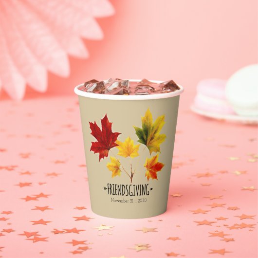 2 - Friendsgiving  Papieren Bekers (Insitu)