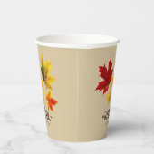 2 - Friendsgiving  Papieren Bekers (Rechts)