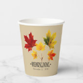 2 - Friendsgiving  Papieren Bekers (Voorkant)