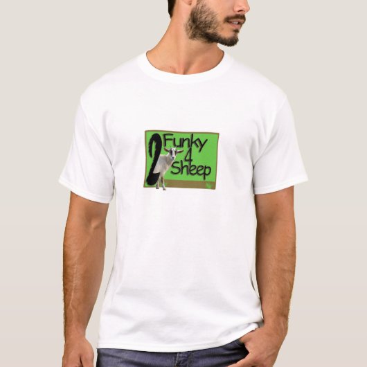 2 Funky 4 Sheep T-shirt (Voorkant)