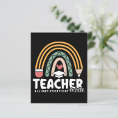 2- Funny Teacher Mode Teaching Gift for Teacher (Staand voorkant)
