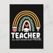 2- Funny Teacher Mode Teaching Gift for Teacher Briefkaart (Voorkant)