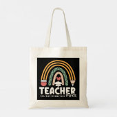 2- Funny Teacher Mode Teaching Gift for Teacher Tote Bag (Achterkant)