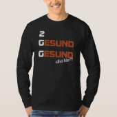 2 g Regelcontrole gevaccineerd genesen getest T-shirt (Voorkant)