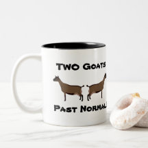 2 Geiten zijn normaal gesproken! - Oberhasli Dairy