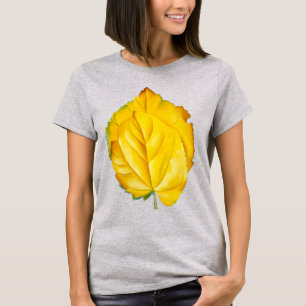 2 gele bladeren Georgia O'Keeffe T-shirt