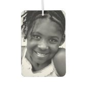 2 gepersonaliseerde foto's maken uw eigen DYI auto Luchtverfrisser (Voorkant)