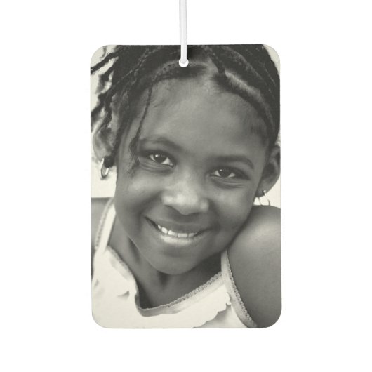 2 gepersonaliseerde foto's maken uw eigen DYI auto Luchtverfrisser (Voorkant)