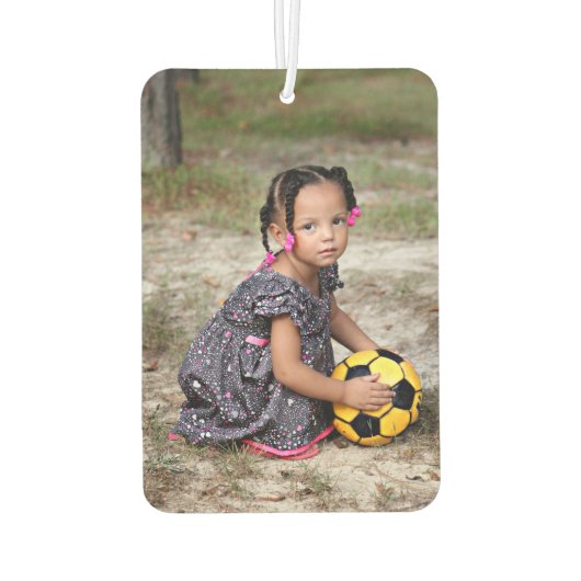 2 gepersonaliseerde foto's maken uw eigen DYI auto Luchtverfrisser (Achterkant)