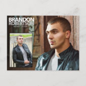 2 gesteunde 3 promotieacties voor fotomodellen briefkaart (Voorkant)