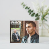 2 gesteunde 3 promotieacties voor fotomodellen briefkaart (Staand voorkant)