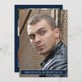 2 gesteunde 5 foto-speler Model 5x7 Comp/Zed Sjabl Kaart (Voorkant / Achterkant)