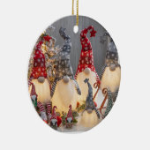 "2 GEZIEN GNOME EN IVY EN HOLLEN AAN ANDERE ZIJDE! KERAMISCH ORNAMENT (Rechts)