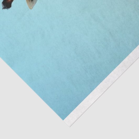 2 Giraffe  Vogue Stijl Decoupage Tissuepapier (Detail)