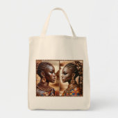 2 girls tribe tote bag (Voorkant)