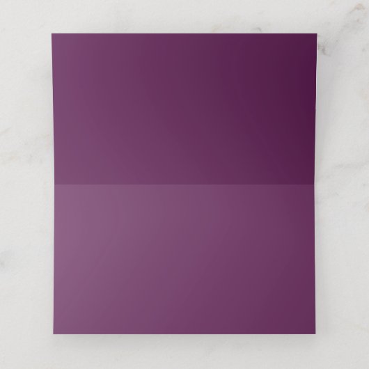 #2 Goud Paarse Amethist Wildbloemen Plaatskaarten Plaatskaartje (Binnenkant ongevouwen)