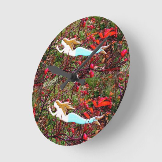 2 gouden sterren ronde klok (Hoek)