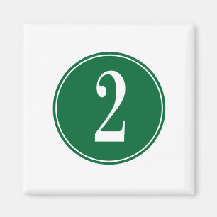 #2 Groene Cirkel Magneet