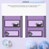 2 Halloween Custom Hersheys Snoep Bar wrappers Flyer (Enkel)