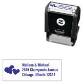 2 Hart die samen rondstrooien Zelfinktende Stempel (In situ)