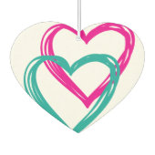 2 hart luchtverfrisser (Achterkant)