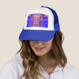 2 HARTEN IN EEN BLAUWE EENHEID, TRUCKER PET
