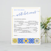 2 Help de bruid schrijven haar geloften Vrijgezell (Staand voorkant)