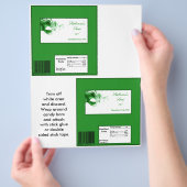 2 Hershey's Grote Bar Omhulsel Zoete 16 Groen Flyer (Hand)