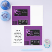 2 Hershey's Grote Bar Verpakking Mis XV Paars Mora Flyer (Enkel)