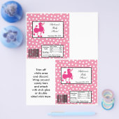 2 Hershey's Grote Stafwikkelroze Poodle Parijs Flyer (Enkel)