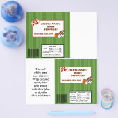 2 Hershey's Large Bar Wrapper All-Star Green Flyer (Enkel)