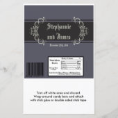 2 Hershey's Large Bar Wrapper Black Stropdas Affai (Voorkant)