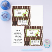 2 Hershey's Large Bar Wrapper G Mod Ma Polka D Flyer (Enkel)