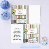 2 Hershey's Large Bar Wrapper Oerwoud Tales Safari Flyer (Enkel)